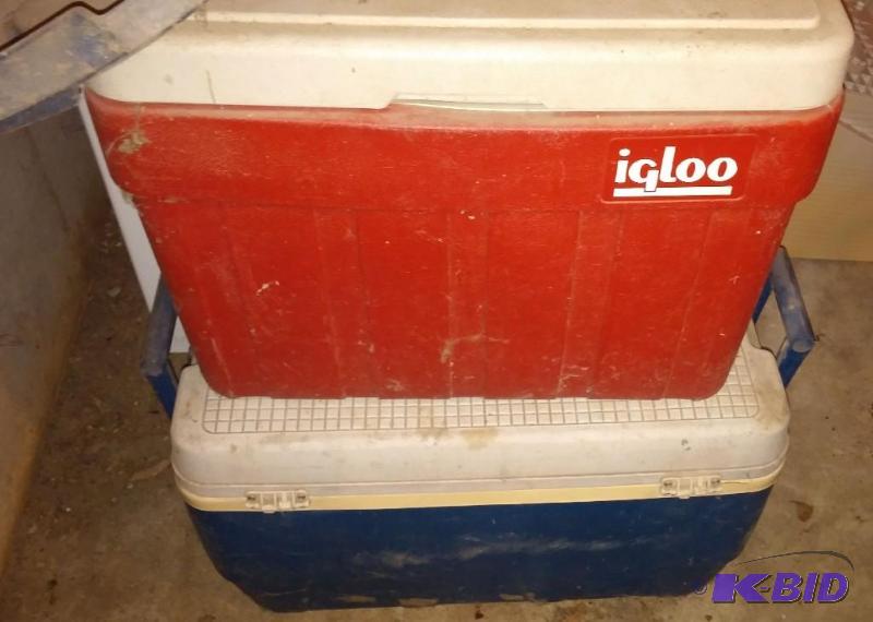Lot of 2 coolers...