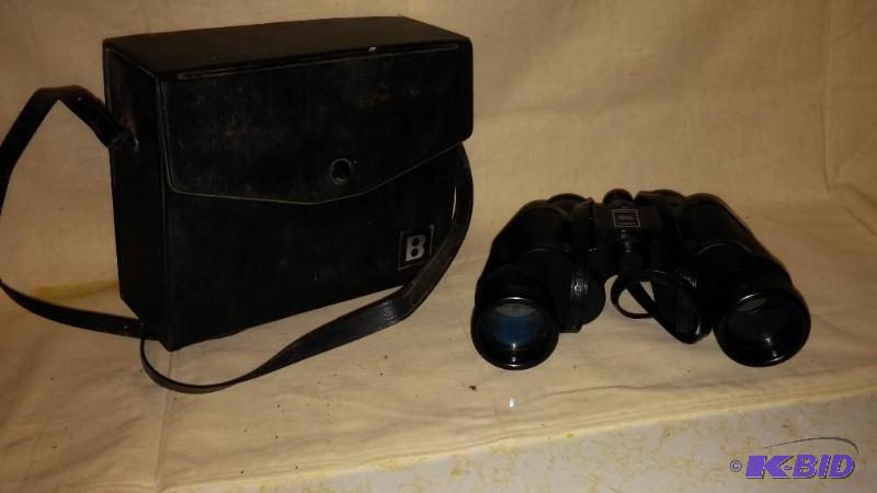 Binoculars with case...
