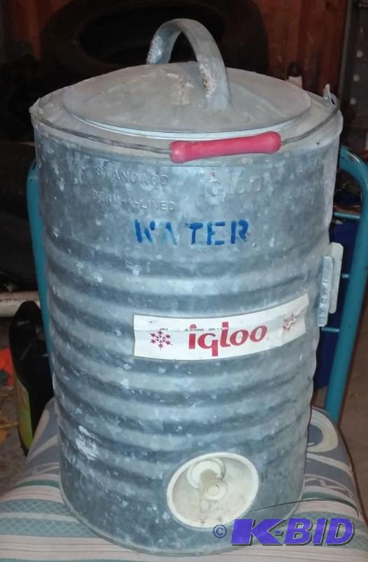 Vintage Metal Water Cooler...