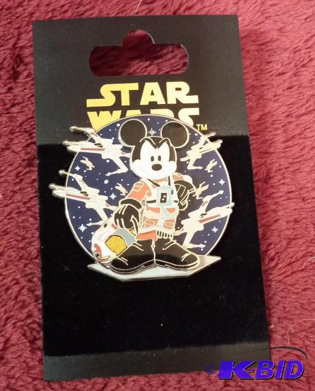 lot 108 image: STAR WARS STAR TOURS MICKEY X WING PILOT. ONL...