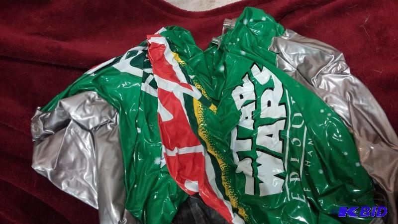 lot 116 image: PEPSI INFLATABLE MT. DEW CAN. ROUGHLY 3 FT TA...