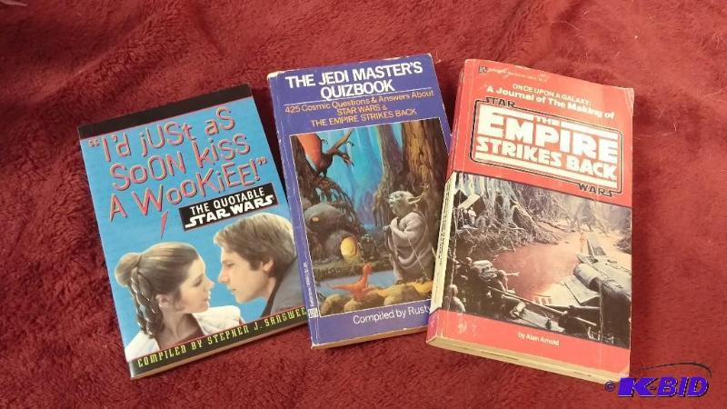 lot 160 image: LOT OF 3 BOOKS ID JUST AS SOON KISS A WOOKI...