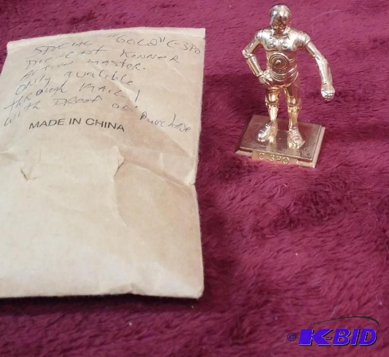 lot 166 image: ACTION MASTERS MAIL AWAY C-3PO EXCLUSIVE COME...