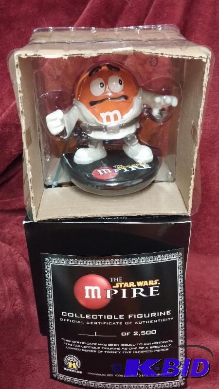 lot 171 image: STAR WARS CHOCOLATE MPIRE ORANGE AS LUKE SKYW...