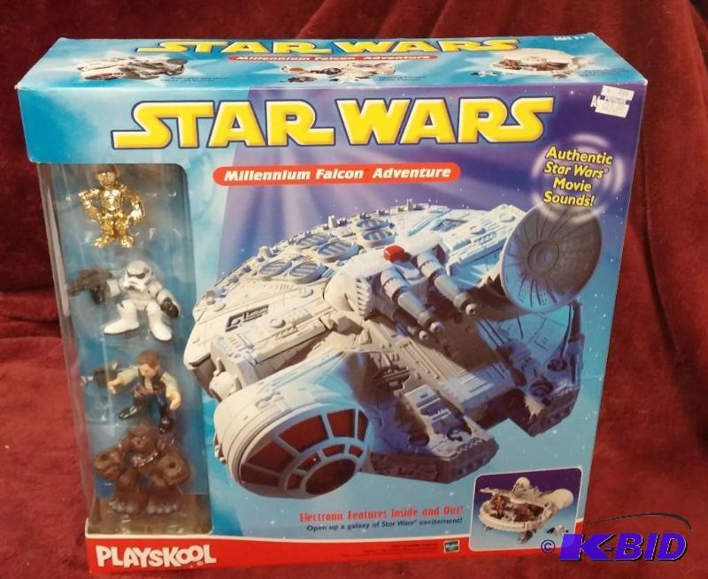 lot 180 image: STAR WARS MILLENNIUM FALCON ADVENTURE BY PLAY...