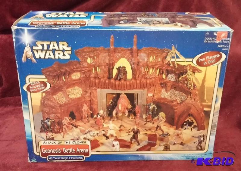 lot 184 image: STAR WARS ATTACK OF THE CLONES GEONOSIS BATTL...