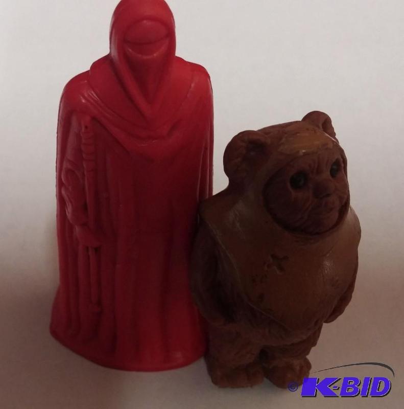 lot 6 image: LOT OF 2 VINTAGE ERASERS WICKET AND EMPERORS ...