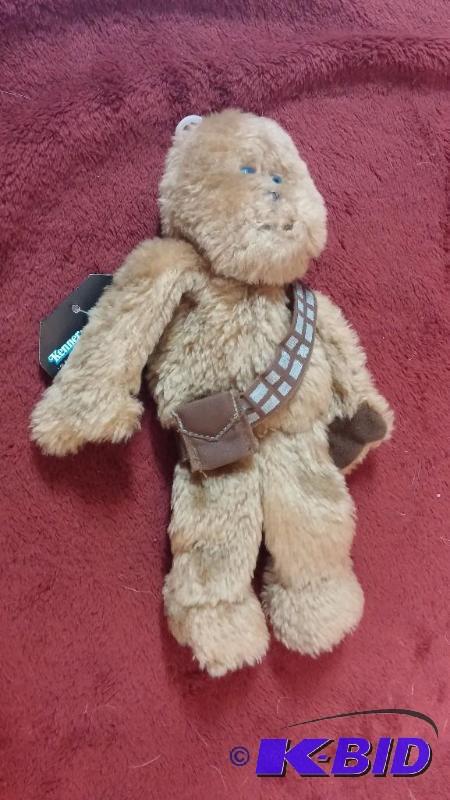 lot 70 image: CHEWBACCA PLUSH TOY NEW WITH TAG...