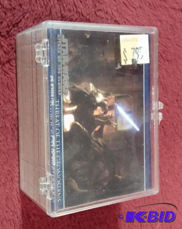 lot 88 image: STAR WARS ATTACK OF THE CLONES TRADING CARD S...