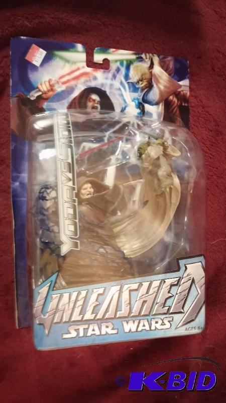 lot 96 image: STAR WARS UNLEASHED YODA VS SIDIOUS. NEVER BE...