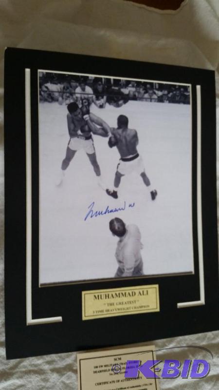 Authentic Muhammad Ali Autograph
