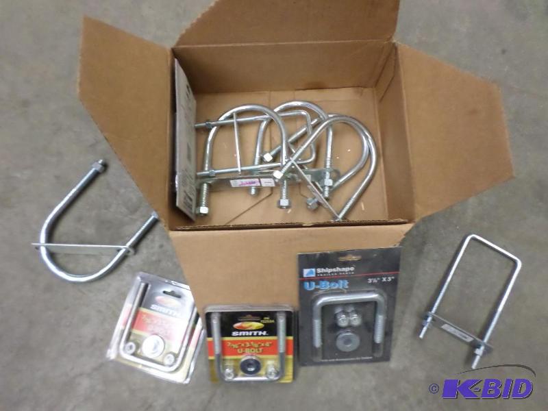 lot 102 image: Box Of Misc U-Bolts...