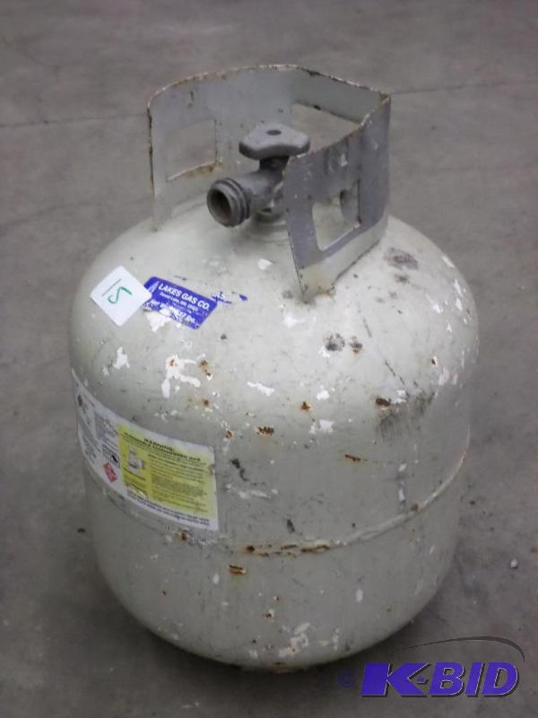 lot 15 image: 20# LP Tank With OPD-Valve...