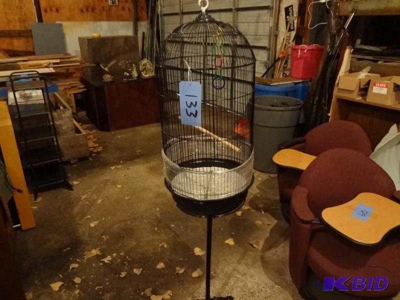 lot 133 image: Cage on Stand