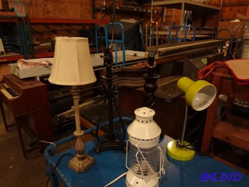 lot 136 image: 5 Lamps