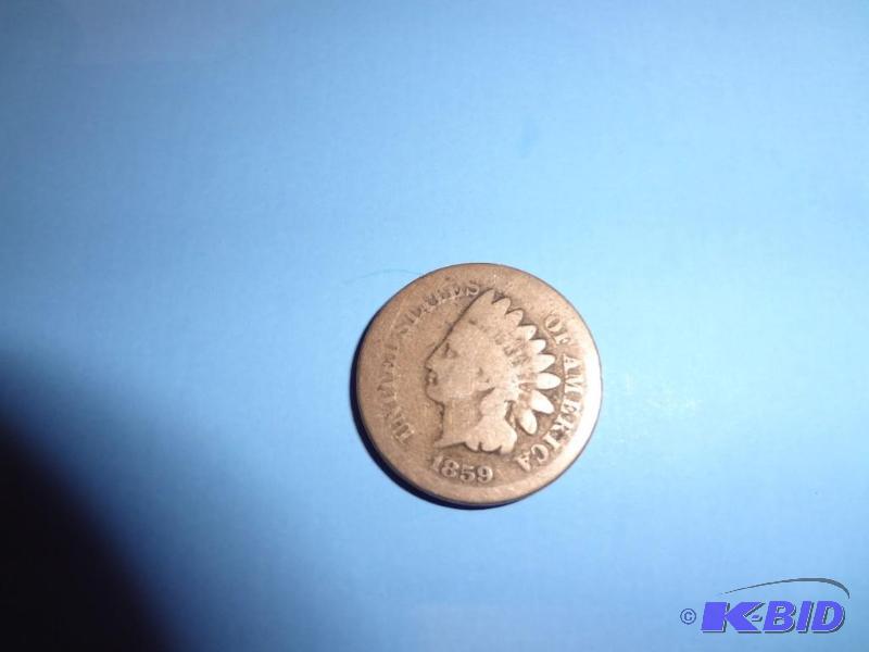 lot 143 image: 1859 Penny