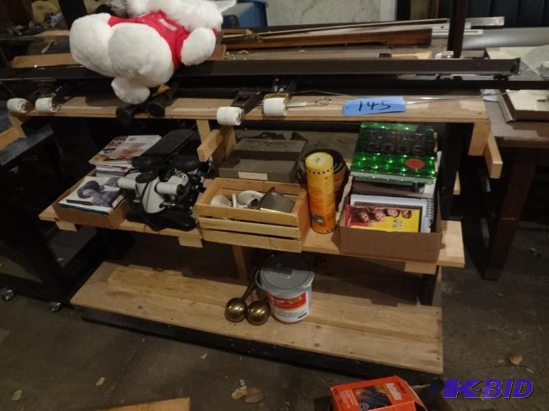 lot 145 image: Shelf of Stuff