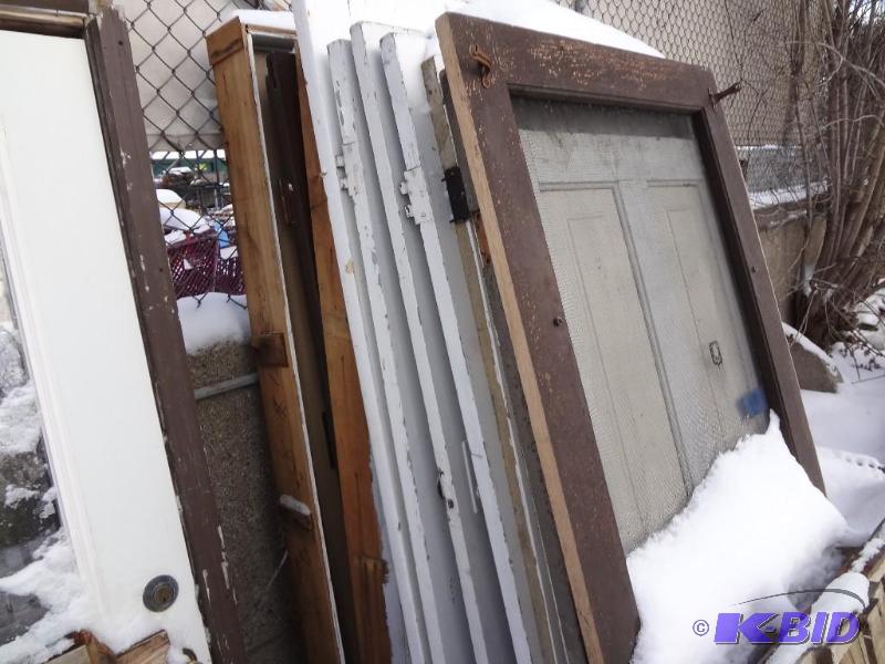 lot 184 image: Lot of Old Doors, Victorian