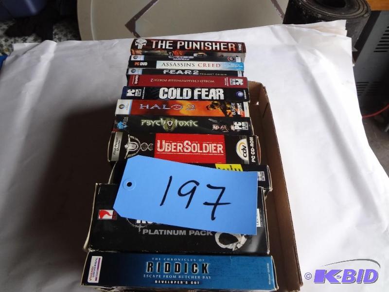 lot 197 image: Lot of Computer Games