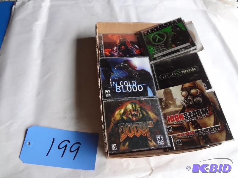 lot 199 image: Lot of Computer Games