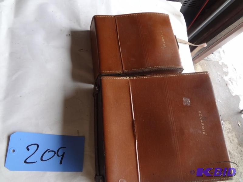 lot 209 image: Pair of Polaroid Cameras