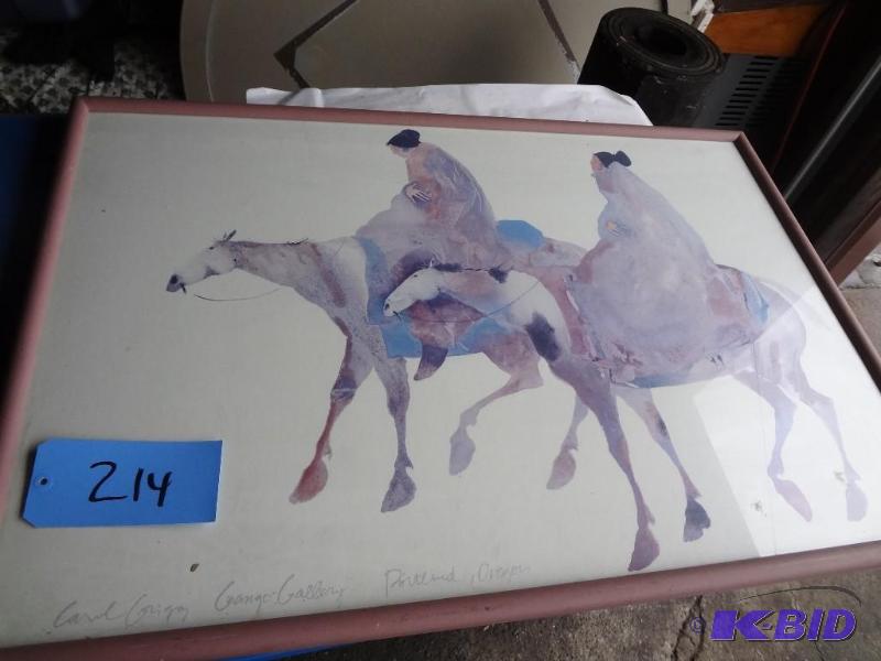lot 214 image: Carol Griggs Print