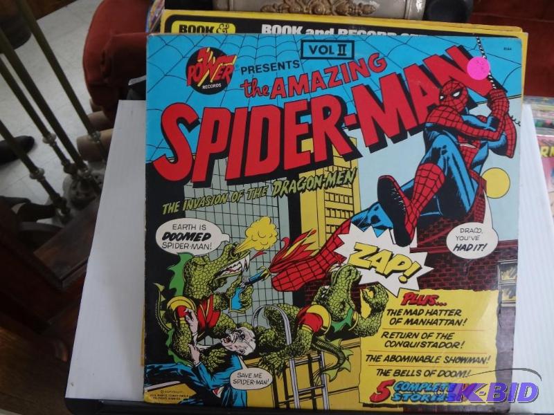 lot 219 image: Spiderman Lps