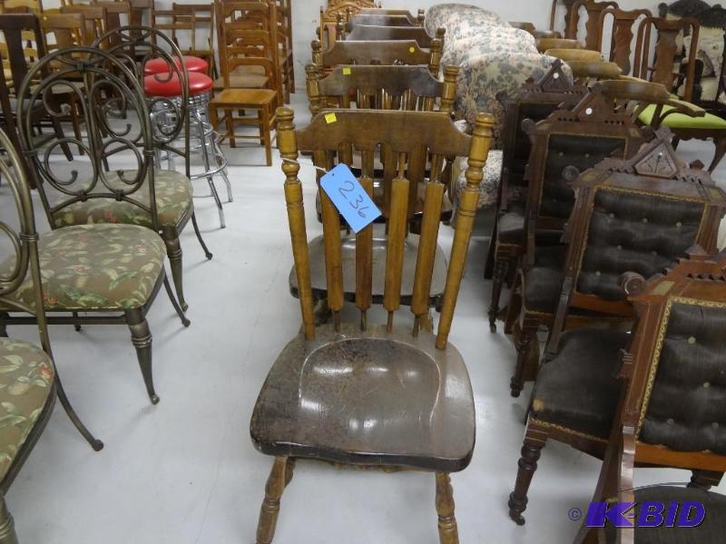 lot 236 image: Six Chairs