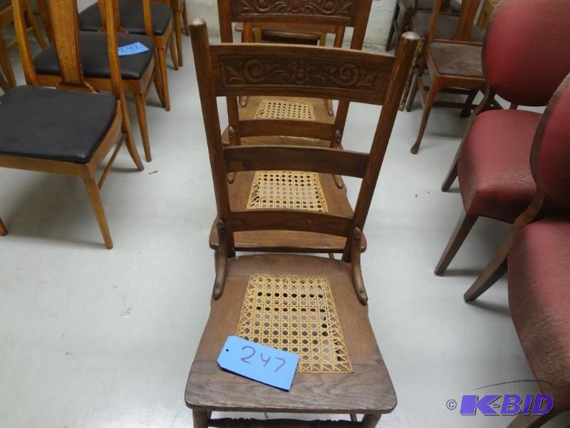 lot 247 image: Three Chairs