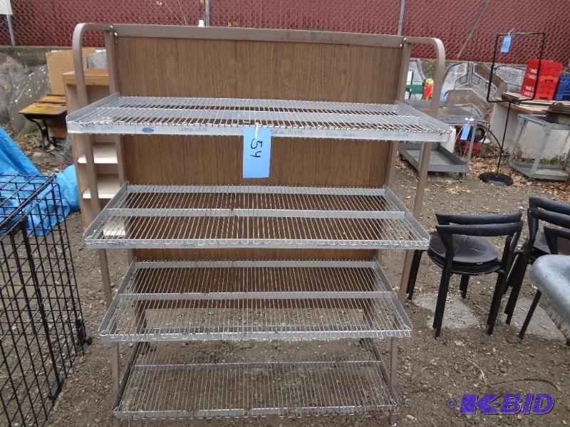 lot 54 image: Metal Rack