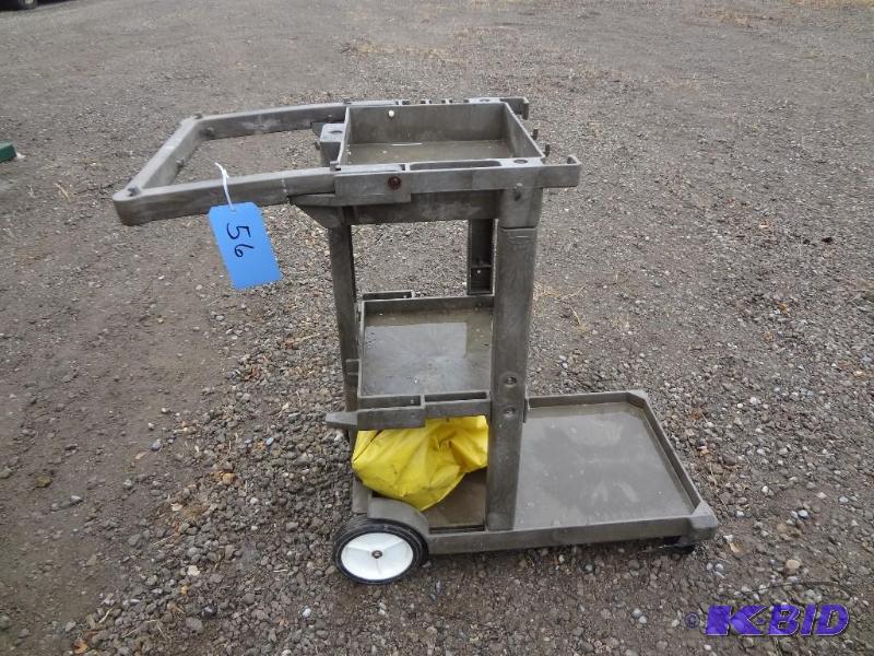 lot 56 image: Janitors Cart