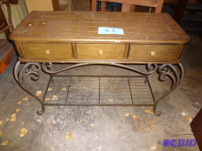 lot 63 image: Hall Table