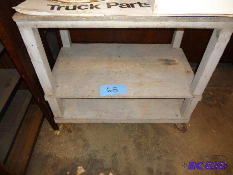 lot 68 image: Wood Tool Table