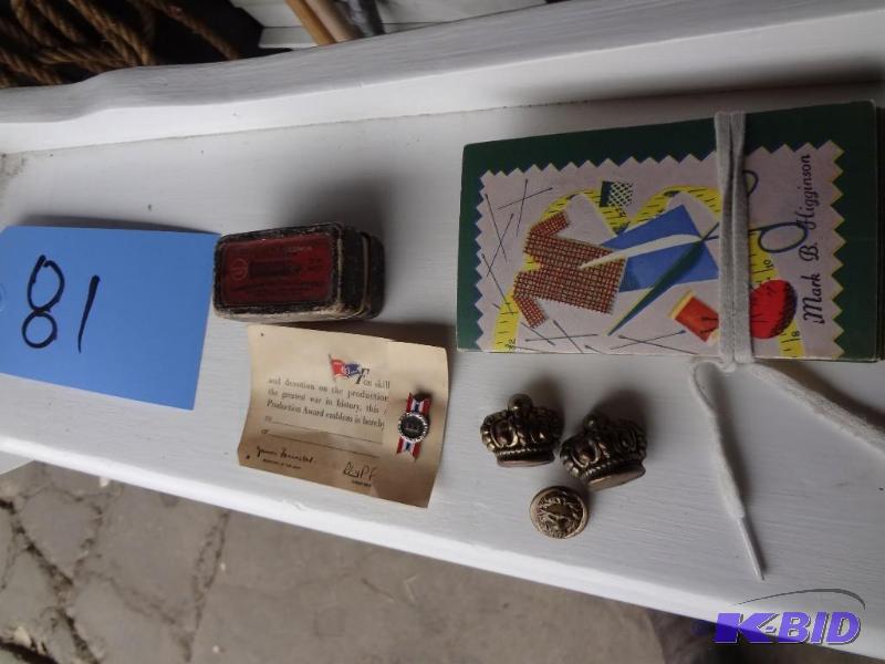 lot 81 image: Old, Old Ammo Box