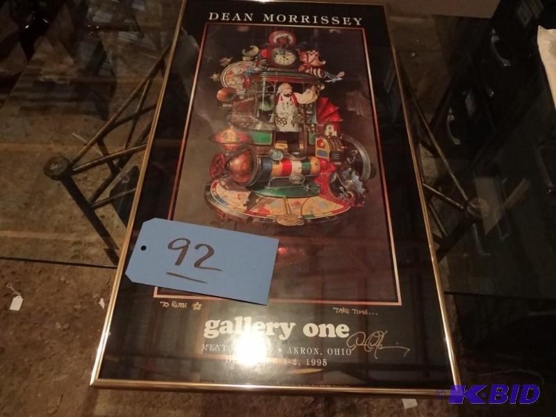 lot 92 image: Morrisey Poster