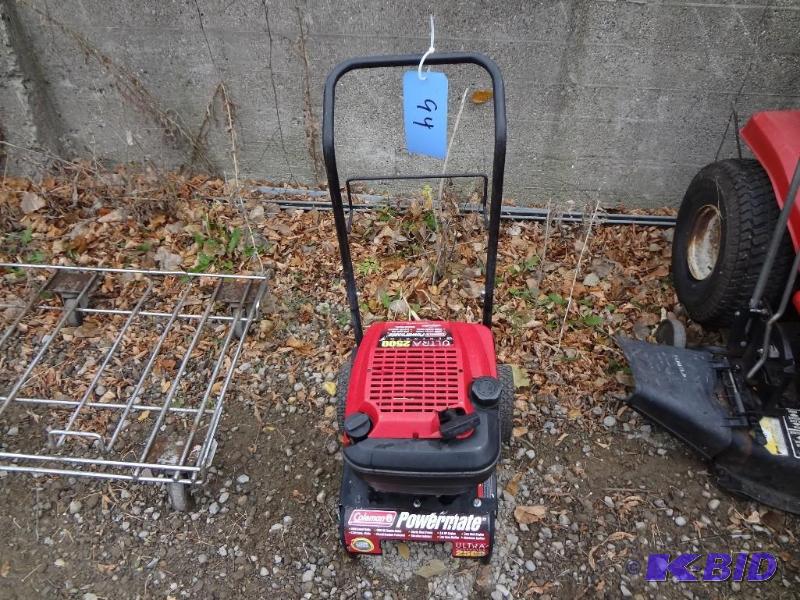 lot 94 image: Coleman Generator