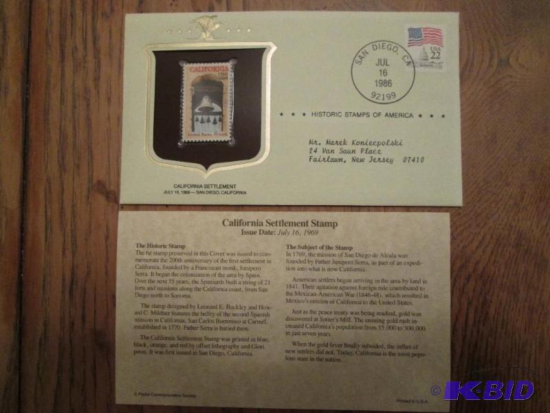 California Settlement Stamp, Issued 1969 Min...