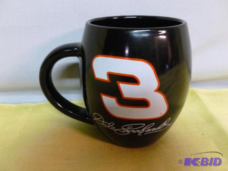 lot 114 image: Collectible NASCAR - Dale Earnhardt #3 coffee...