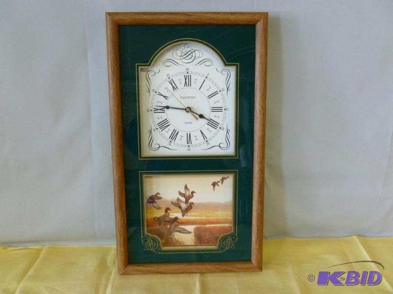 lot 12 image: Beautiful Ingraham&nbspQuartz wood framed wa...
