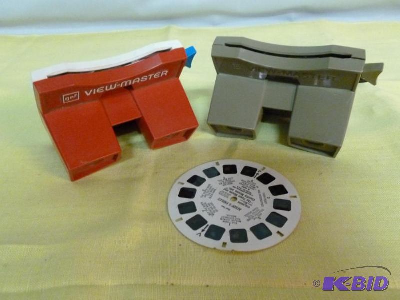 lot 147 image: Lot of two vintage Gaf view masters....