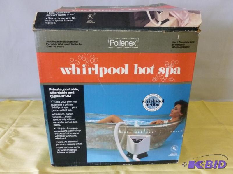 lot 15 image: Pollenex&nbspWhirlpool Hot Spa, does not loo...