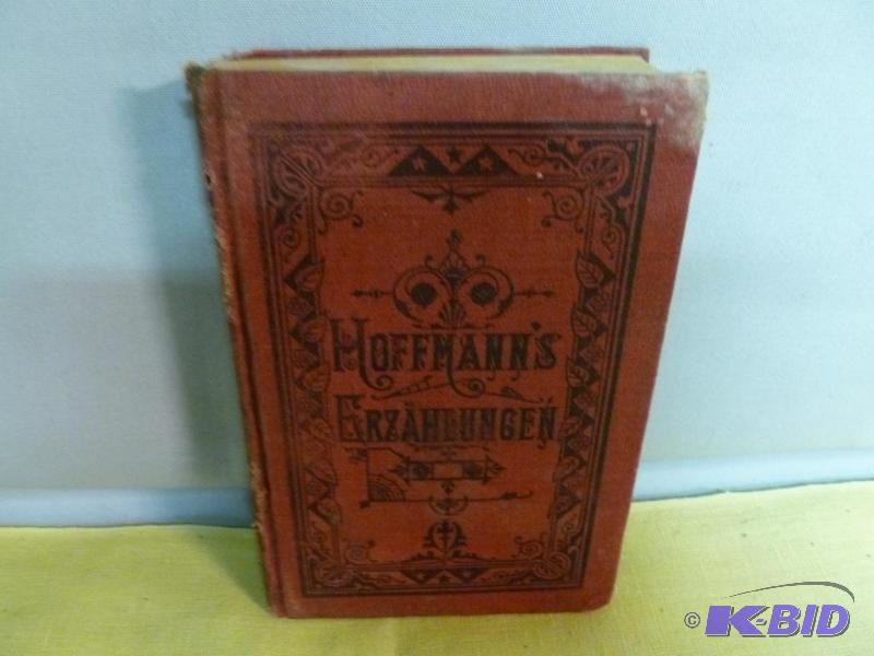 lot 175 image: Antique Book - Hoffmans Erzaheungen - 1...
