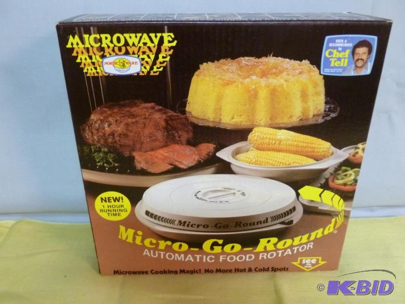 lot 181 image: Nordic Ware Micro - Go - Round automatic food...