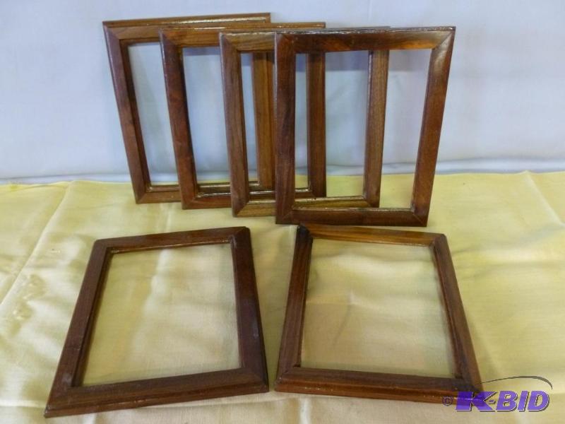 lot 211 image: Lot of six Darrell Paulson hand crafted black...