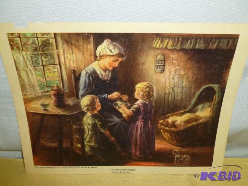 lot 231 image: Vintage 1947 Mead Johnson & Co. advertise...