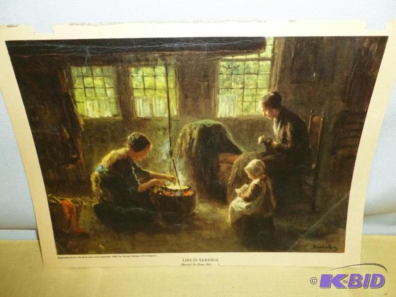 lot 232 image: Vintage 1947 Mead Johnson & Co. advertise...