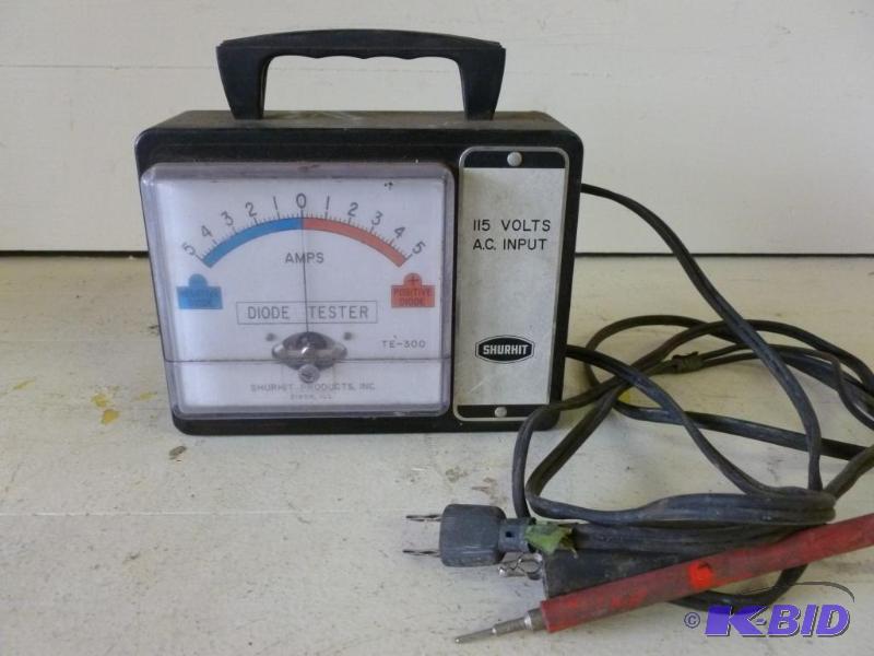 lot 47 image: Shurhit Products 115 volt diode tester model ...