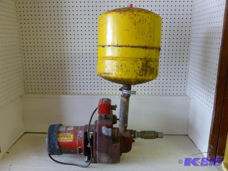 lot 56 image: Dempster well pump with air tank, powered by ...
