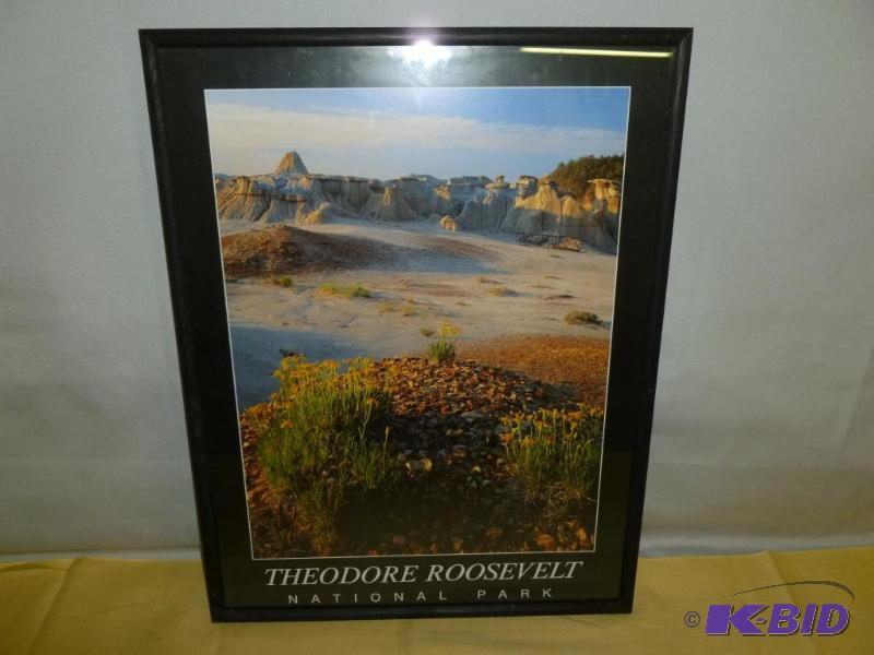 lot 70 image: Nice Theodore Roosevelt National Park wood fr...