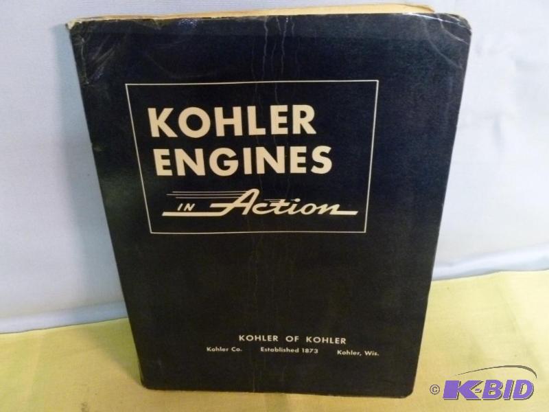lot 75 image: Vintage 1964 Kohler Engines Manual. ...